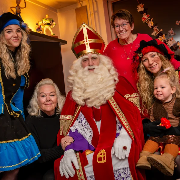 Sint op thuisbezoek